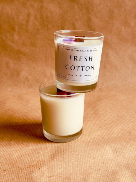 Świeca sojowa Fresh Cotton 190ml