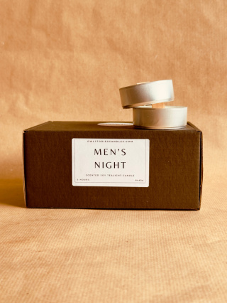 Tealight Men's Night zestaw 6szt